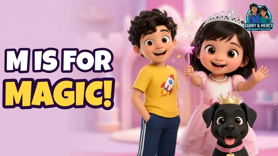 M is for Magic with Gabby, Mercy and Sophie